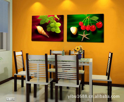 義烏易卜工藝品廠 高檔無框畫免費加盟，優質水果裝飾畫助力零售新篇章